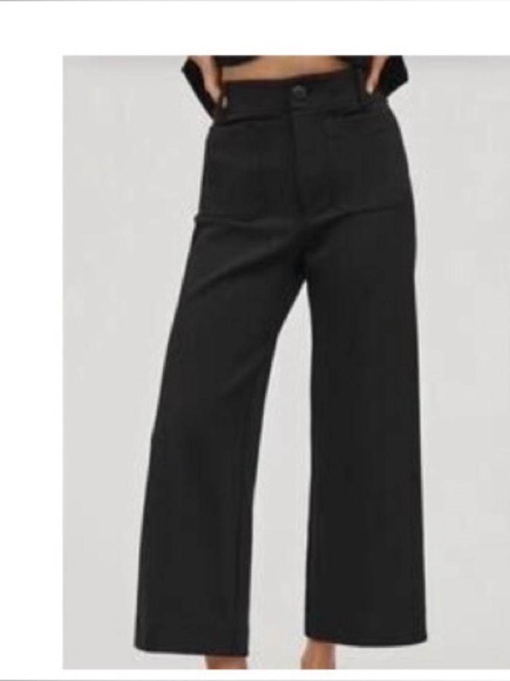 Anthropologie MAEVE the Colette Black pants tall nwt